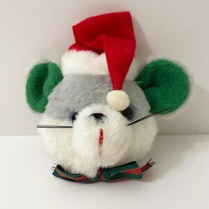 Vintage Christmas Mouse Door Knob Cover